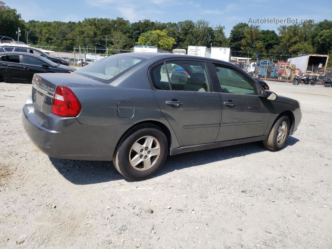 2004 Chevrolet Malibu Ls Gray vin: 1G1ZT52824F108629