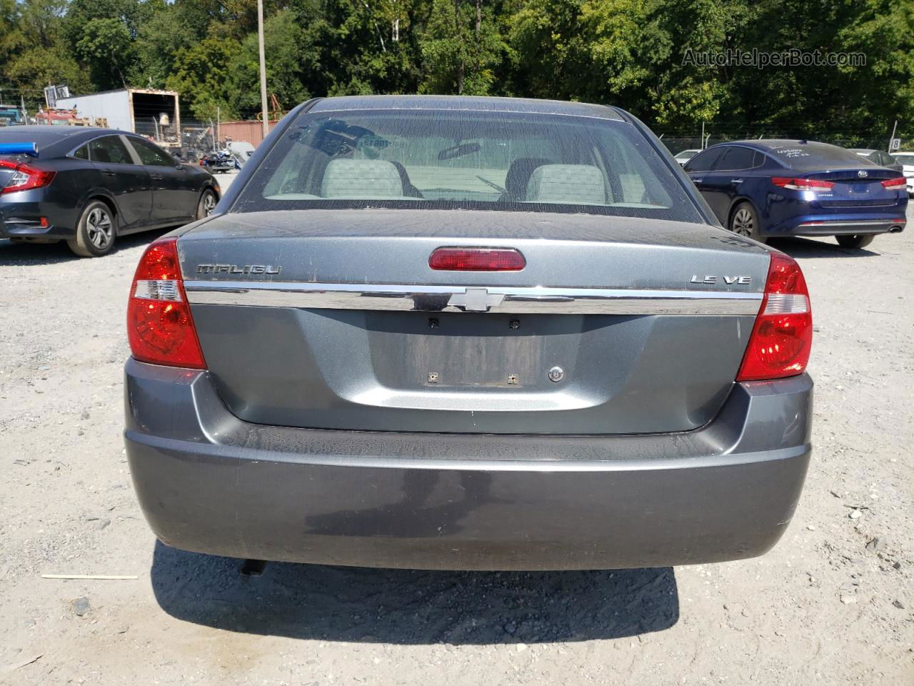 2004 Chevrolet Malibu Ls Gray vin: 1G1ZT52824F108629