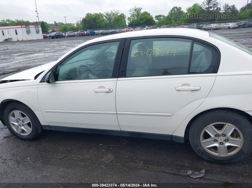 2004 Chevrolet Malibu Ls Белый vin: 1G1ZT52834F173795