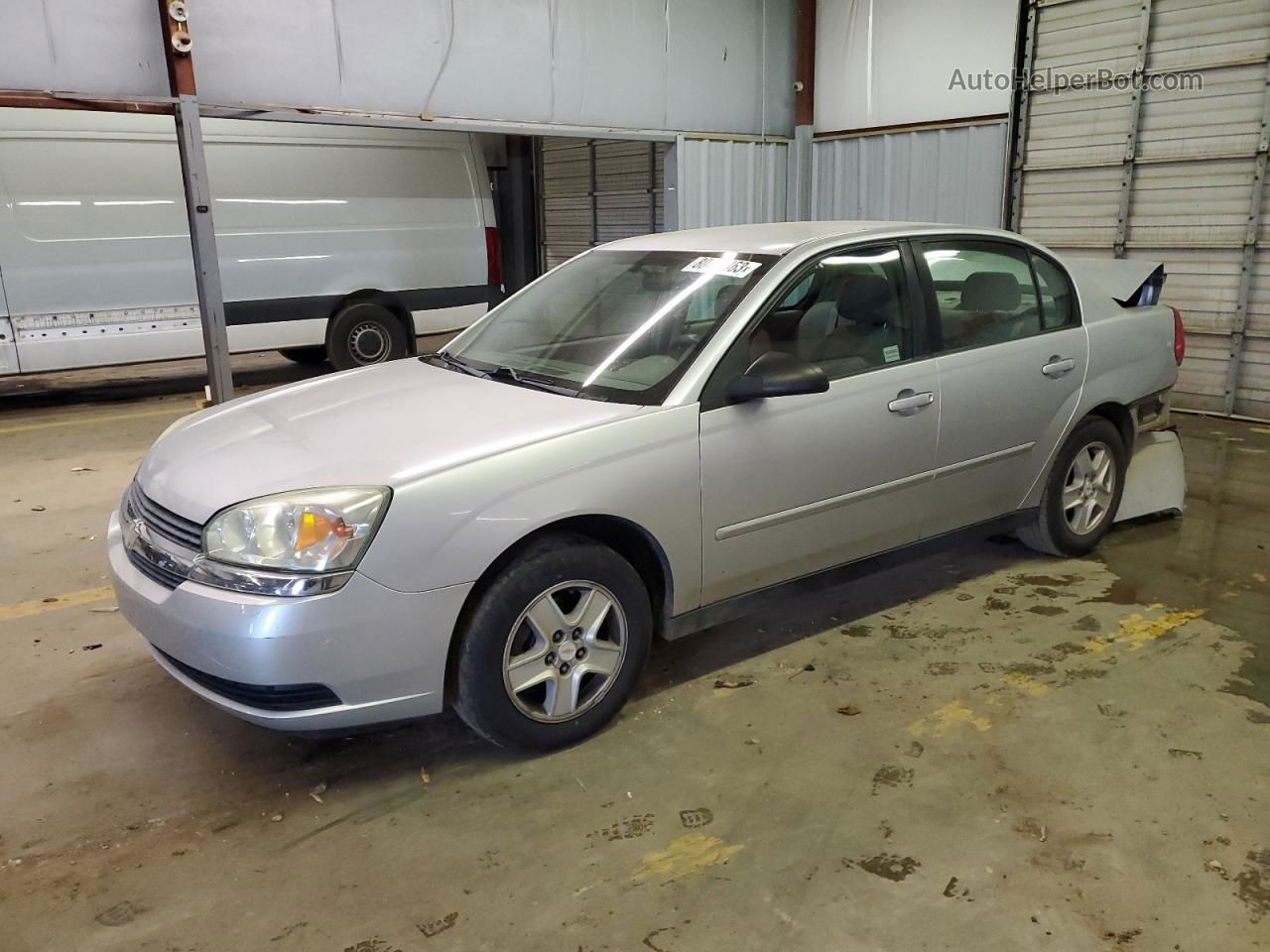 2004 Chevrolet Malibu Ls Silver vin: 1G1ZT52844F187916