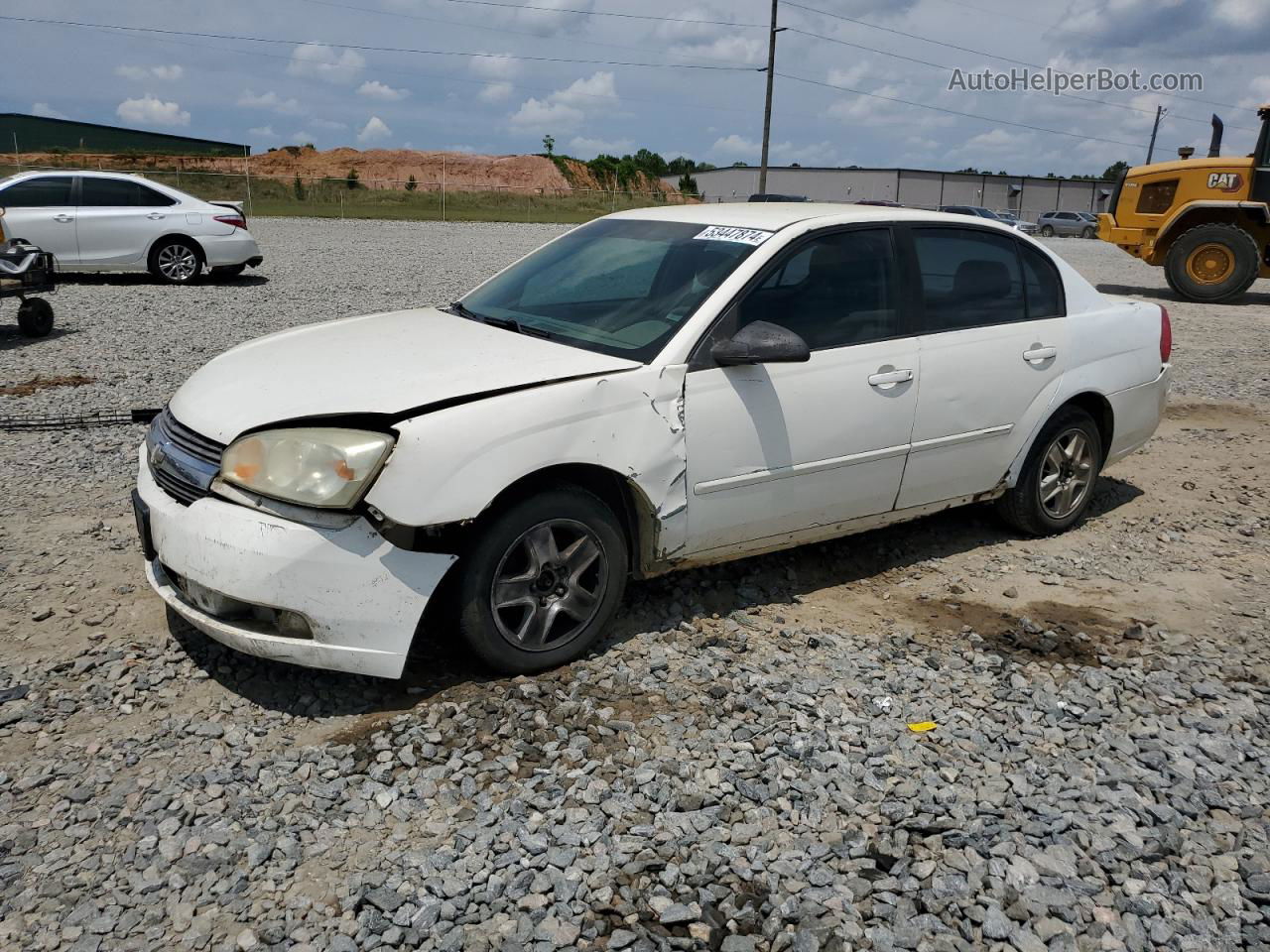 2004 Chevrolet Malibu Ls White vin: 1G1ZT52864F115728