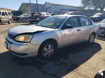 2004 Chevrolet Malibu Ls Silver vin: 1G1ZT52864F239739