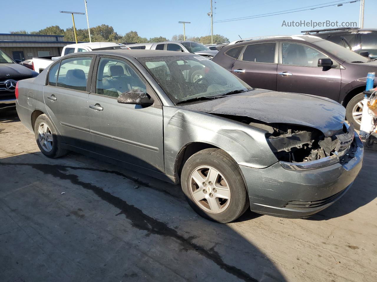 2004 Chevrolet Malibu Ls Серый vin: 1G1ZT52884F134488