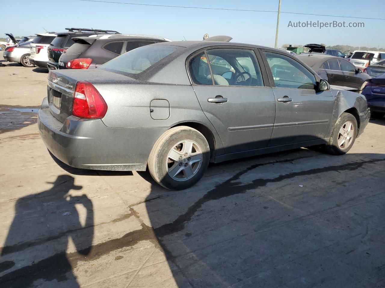 2004 Chevrolet Malibu Ls Gray vin: 1G1ZT52884F134488