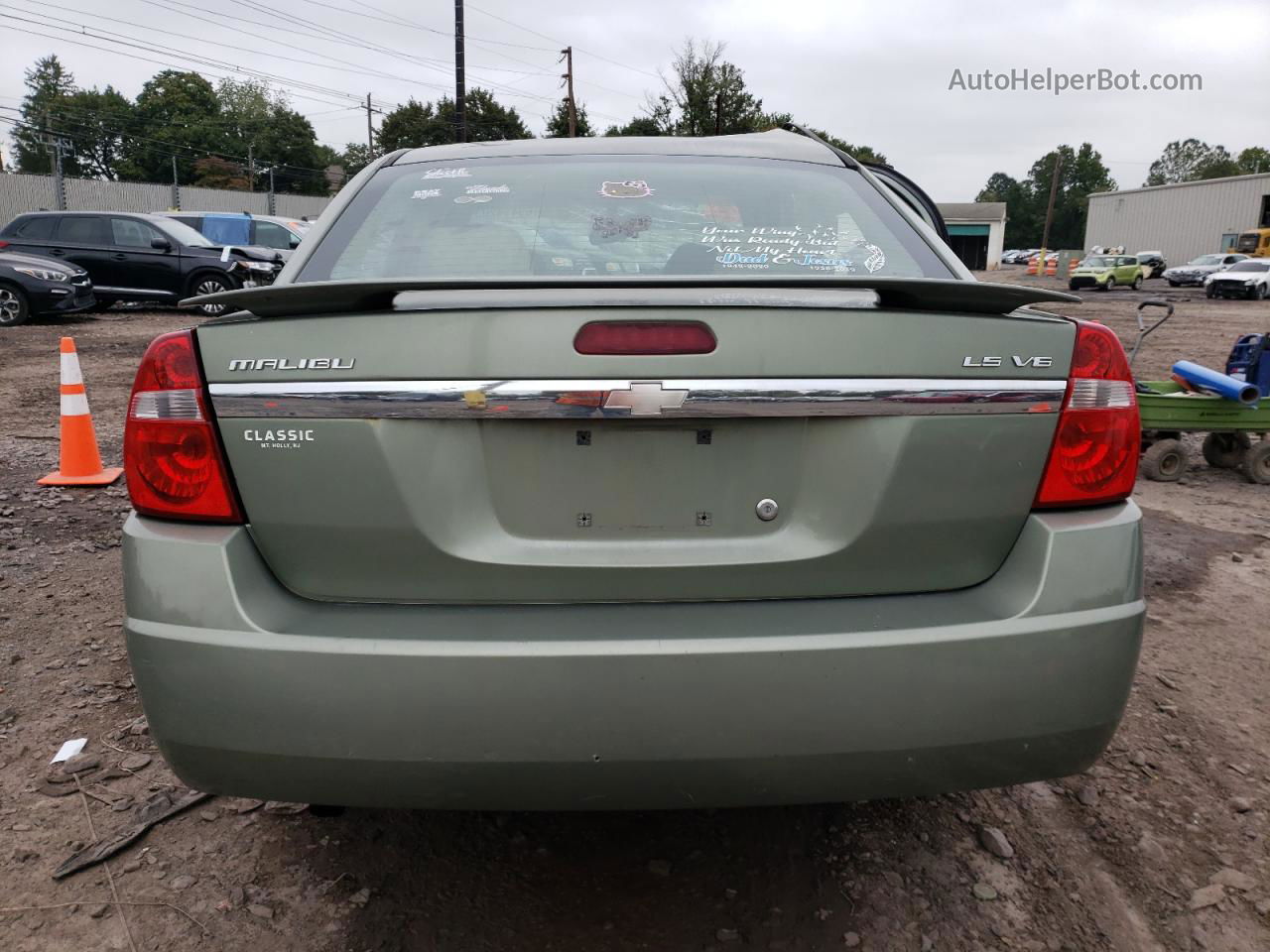 2004 Chevrolet Malibu Ls Green vin: 1G1ZT52894F131194