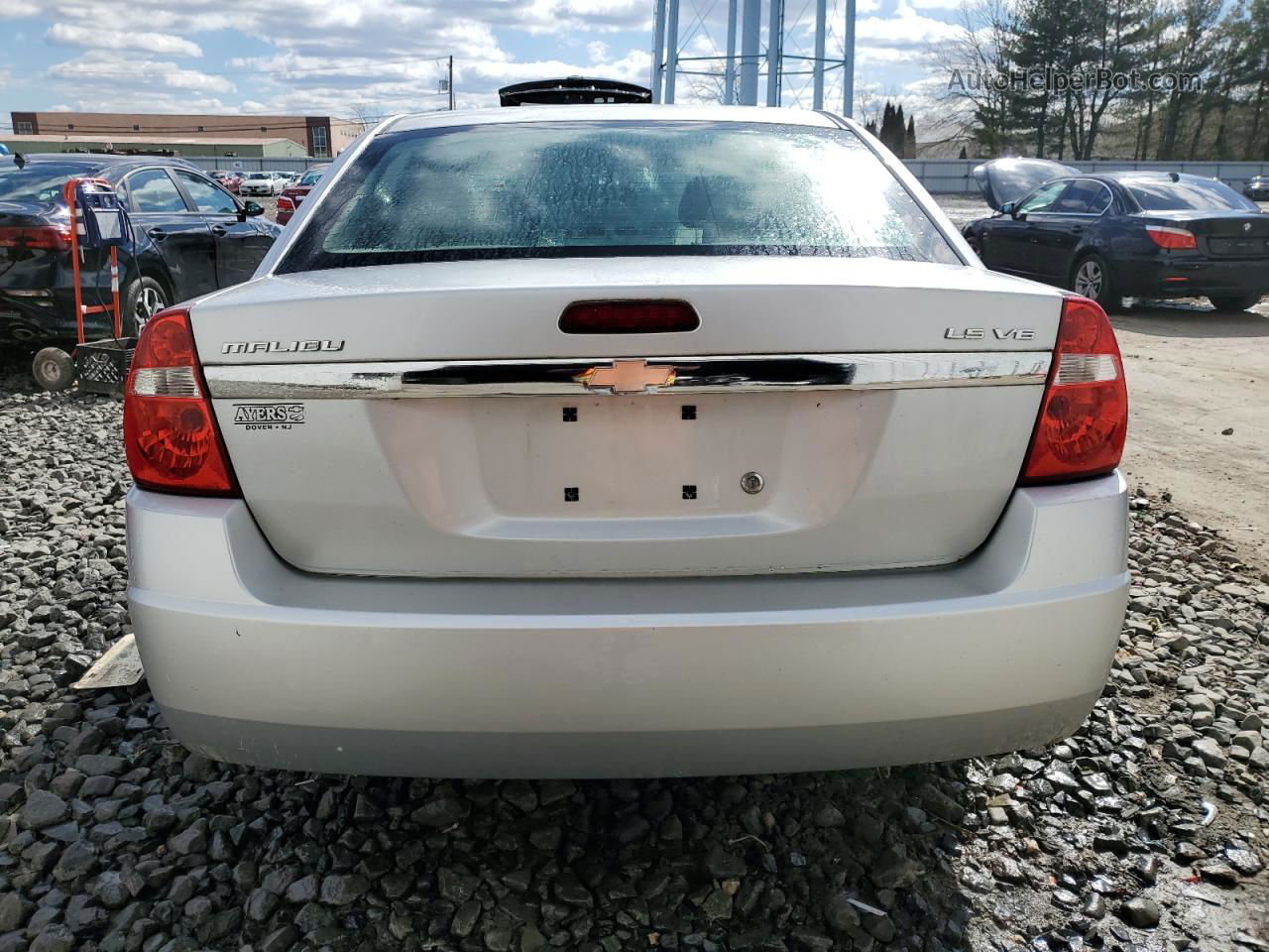 2004 Chevrolet Malibu Ls Silver vin: 1G1ZT52894F212051