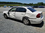 2004 Chevrolet Malibu Ls White vin: 1G1ZT54804F102597