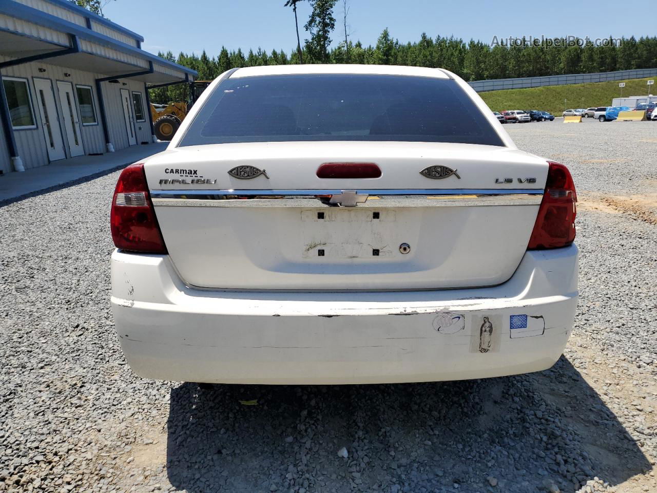 2004 Chevrolet Malibu Ls White vin: 1G1ZT54804F102597