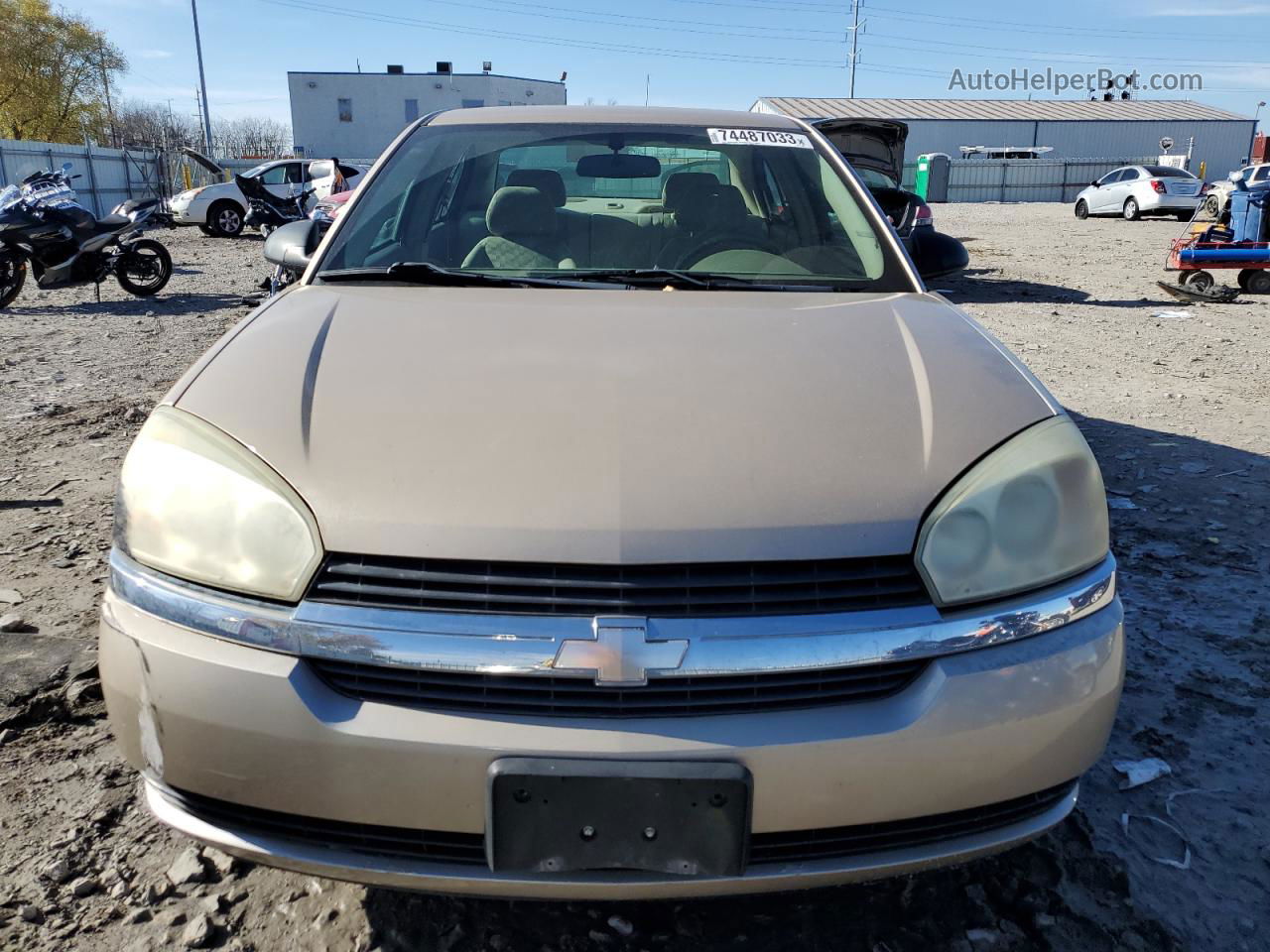 2004 Chevrolet Malibu Ls Gold vin: 1G1ZT54804F125409