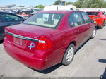 2004 Chevrolet Malibu Ls Red vin: 1G1ZT54804F166090