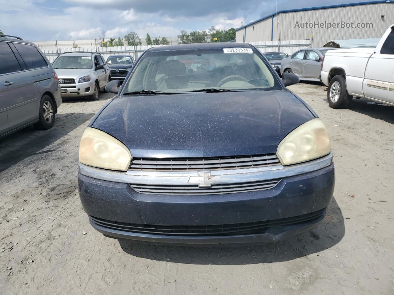 2004 Chevrolet Malibu Ls Blue vin: 1G1ZT54814F188096