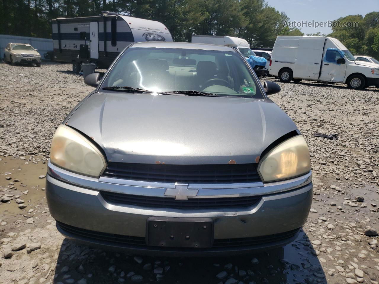 2004 Chevrolet Malibu Ls Gray vin: 1G1ZT54824F120406