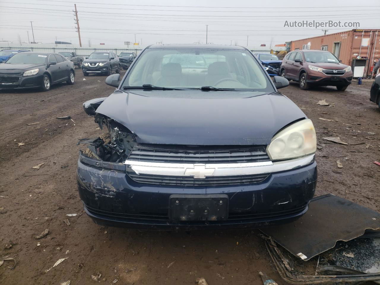 2004 Chevrolet Malibu Ls Blue vin: 1G1ZT54824F194263