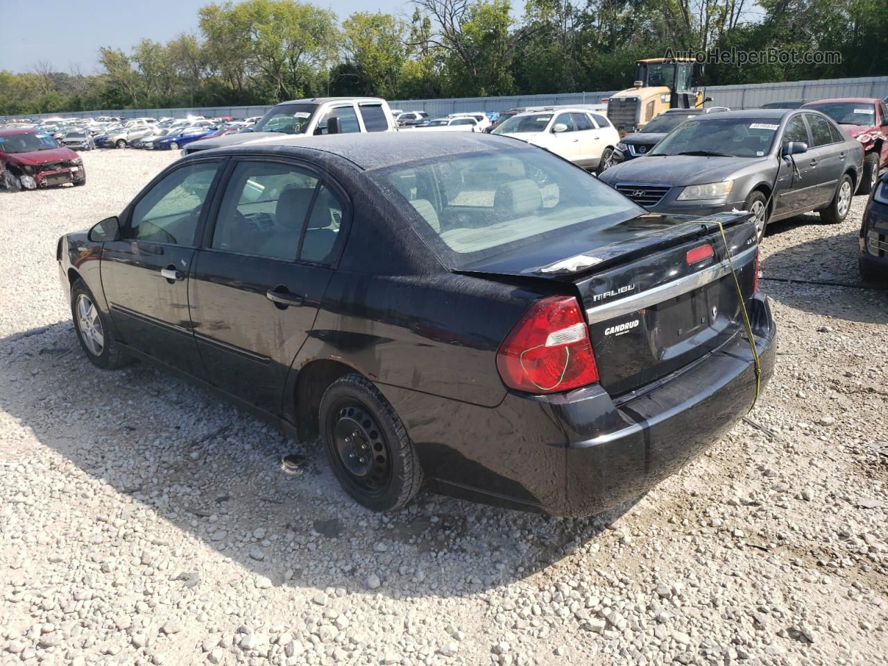 2004 Chevrolet Malibu Ls Black vin: 1G1ZT54844F108130