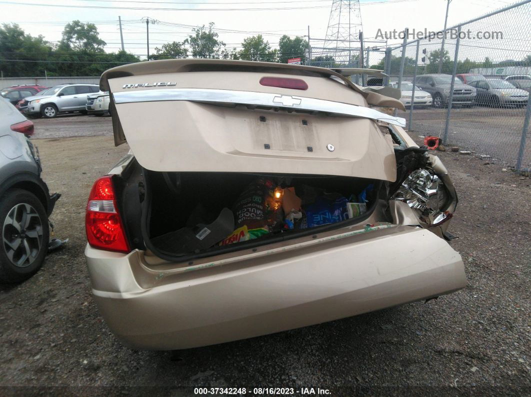 2004 Chevrolet Malibu Ls Gold vin: 1G1ZT54844F205716