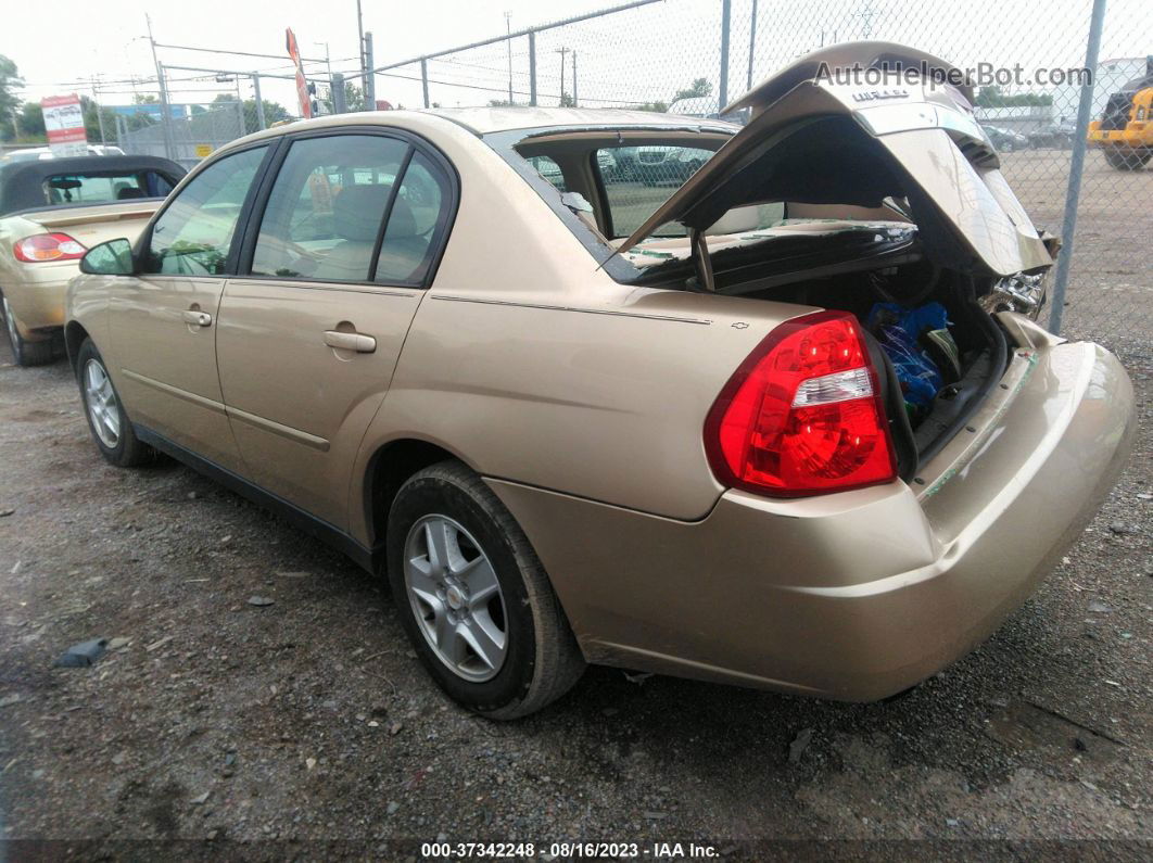 2004 Chevrolet Malibu Ls Золотой vin: 1G1ZT54844F205716