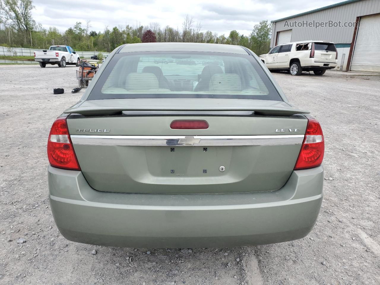 2004 Chevrolet Malibu Ls Green vin: 1G1ZT54854F198386