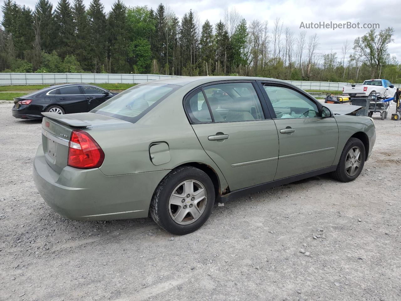 2004 Chevrolet Malibu Ls Green vin: 1G1ZT54854F198386