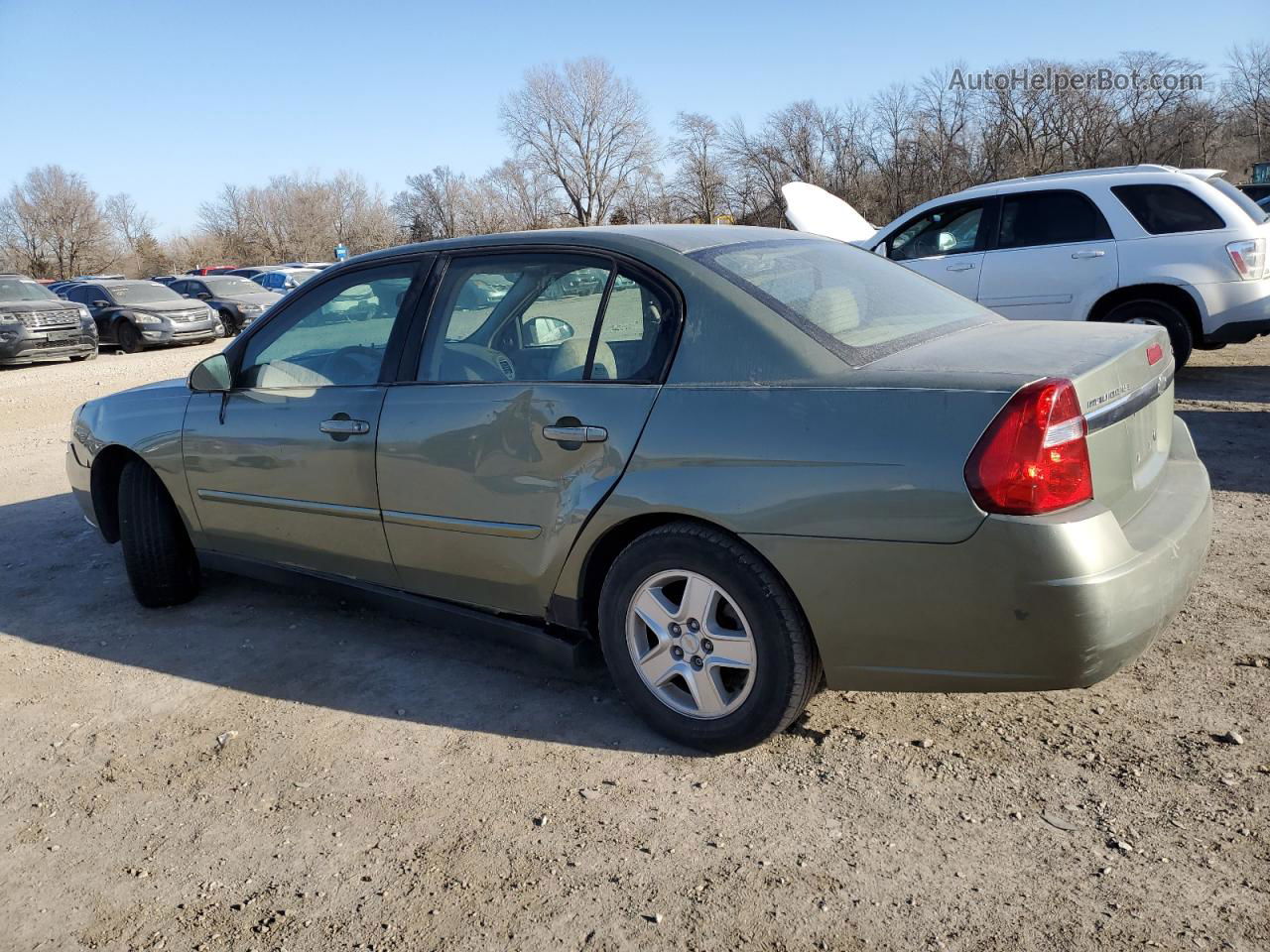 2004 Chevrolet Malibu Ls Green vin: 1G1ZT54864F117878