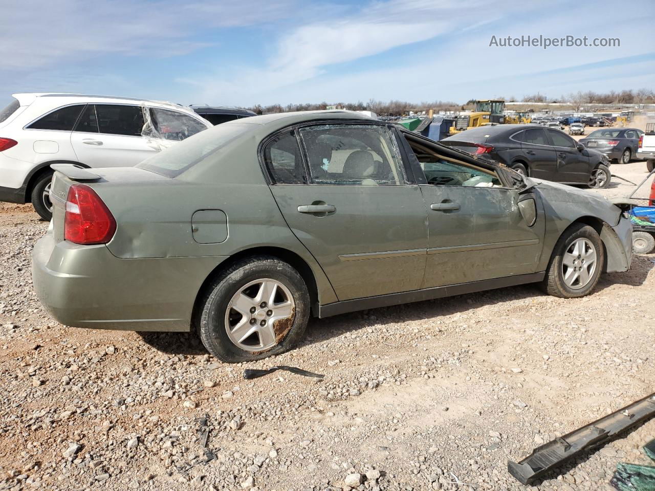 2004 Chevrolet Malibu Ls Green vin: 1G1ZT54864F140318