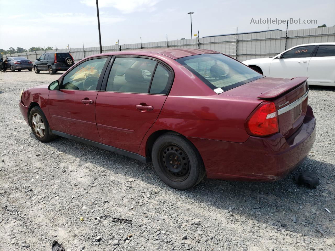 2004 Chevrolet Malibu Ls Red vin: 1G1ZT54884F231364