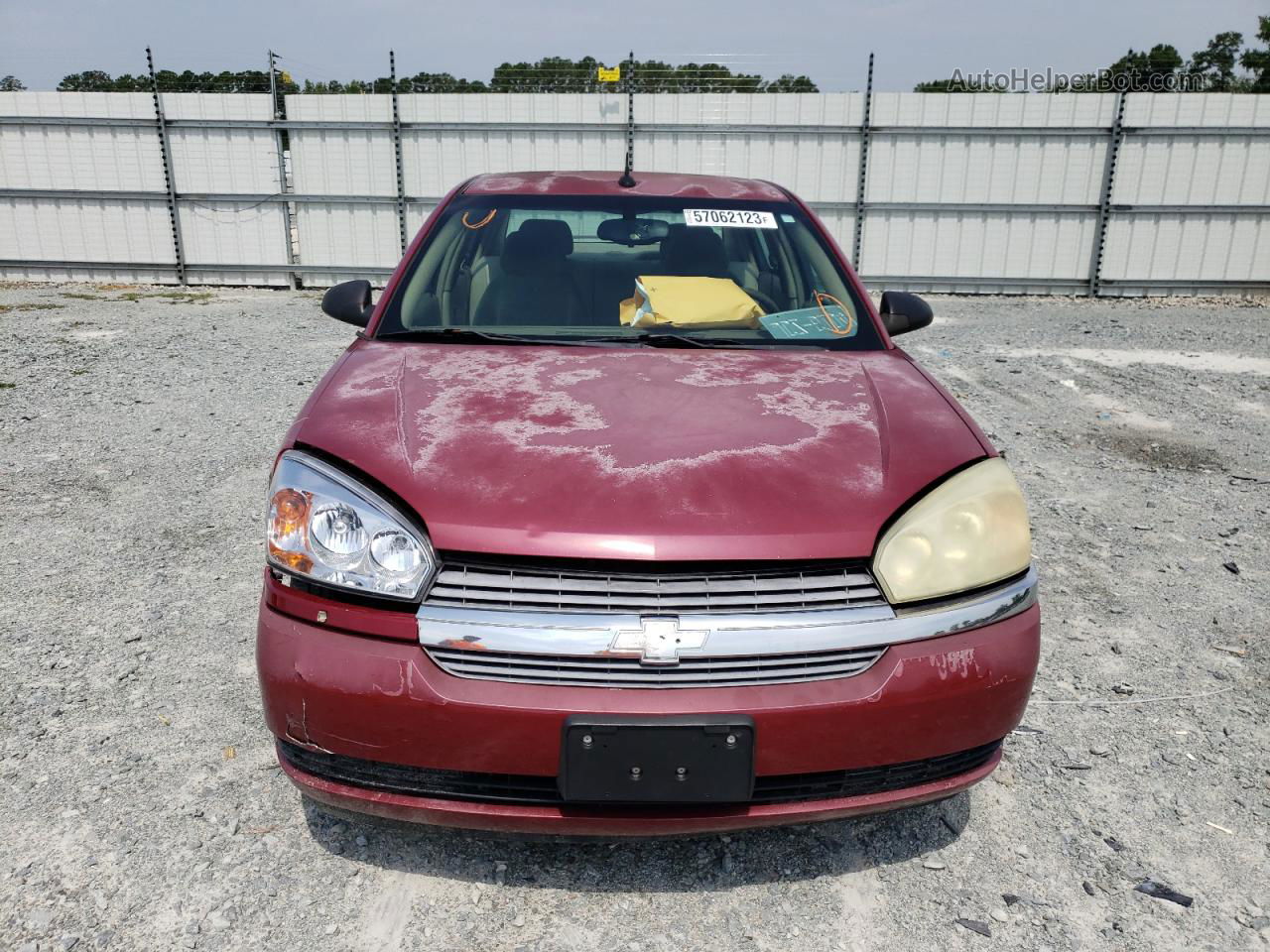 2004 Chevrolet Malibu Ls Red vin: 1G1ZT54884F231364