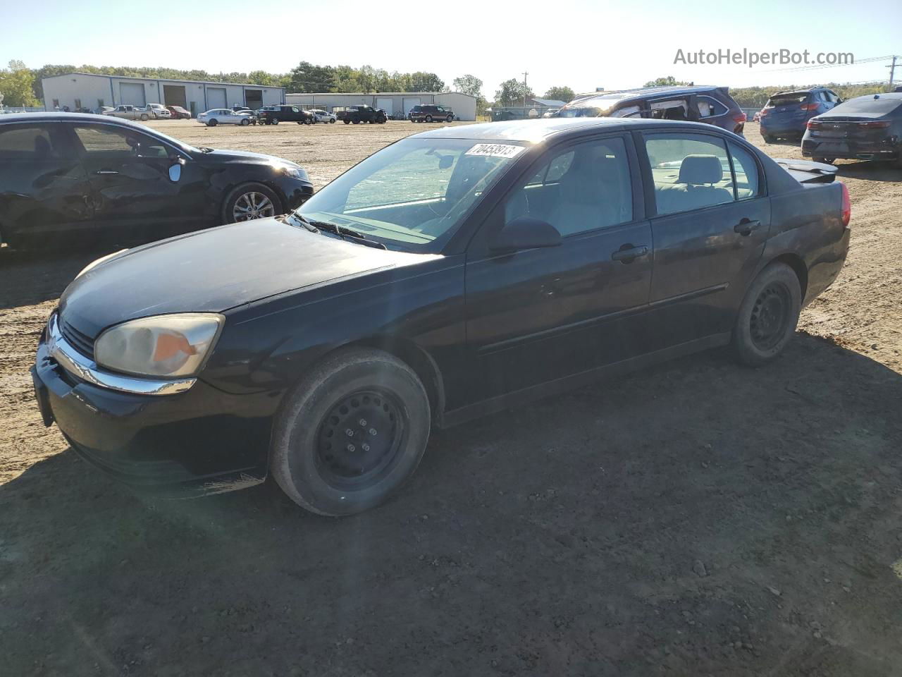 2004 Chevrolet Malibu Ls Black vin: 1G1ZT54894F133945