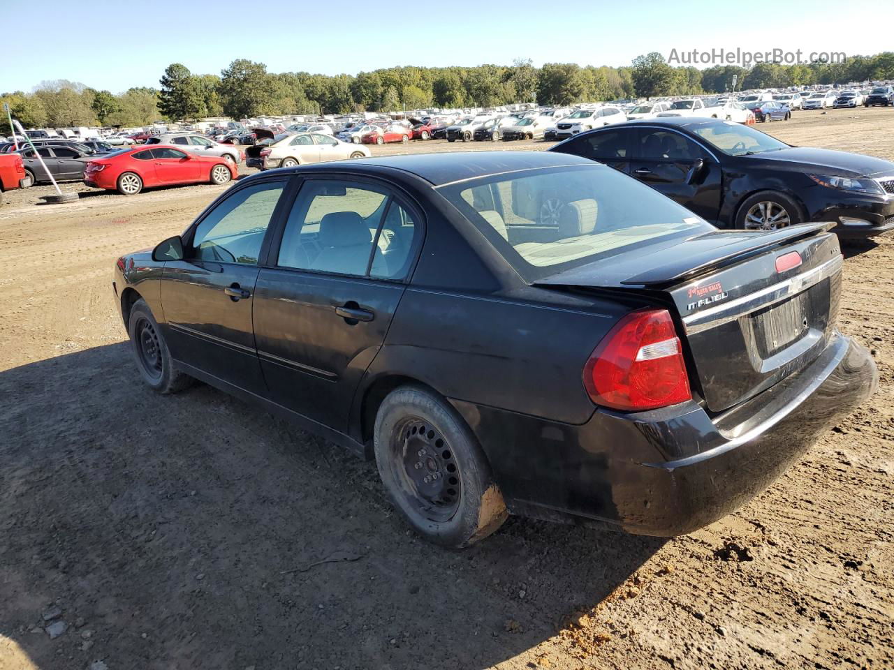 2004 Chevrolet Malibu Ls Black vin: 1G1ZT54894F133945