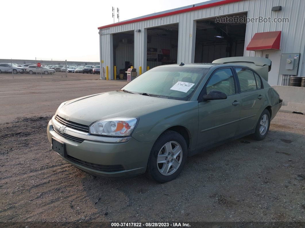 2004 Chevrolet Malibu Ls Green vin: 1G1ZT54894F203122