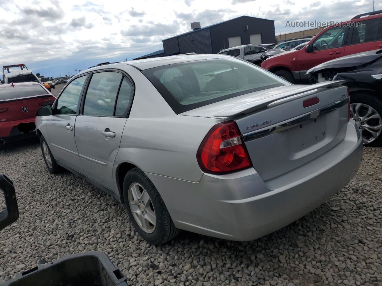 2004 Chevrolet Malibu Ls Silver vin: 1G1ZT54894F208336