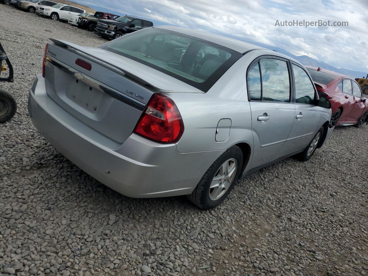 2004 Chevrolet Malibu Ls Silver vin: 1G1ZT54894F208336