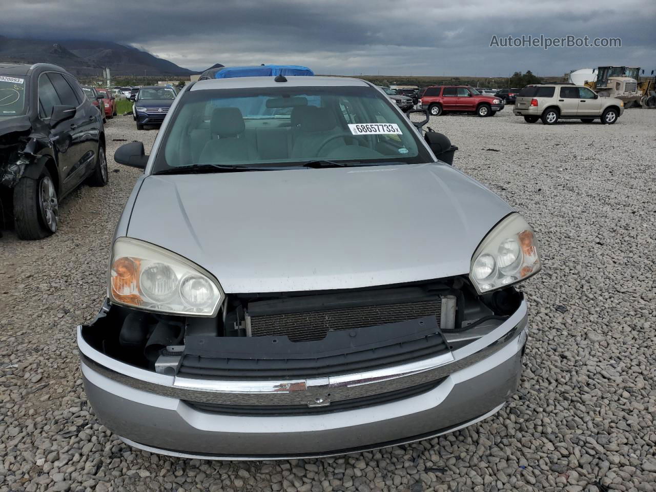 2004 Chevrolet Malibu Ls Silver vin: 1G1ZT54894F208336