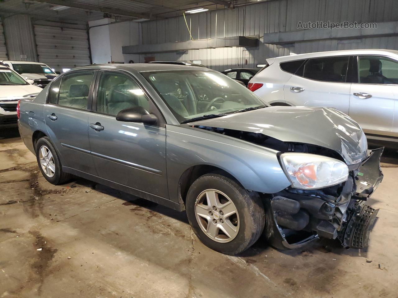 2004 Chevrolet Malibu Ls Gray vin: 1G1ZT548X4F154190