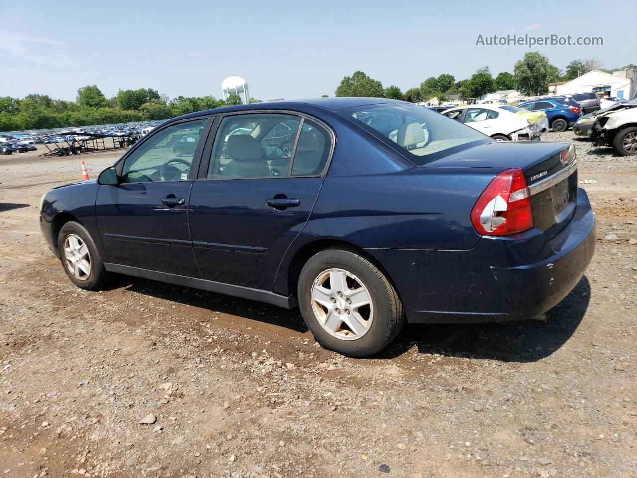 2004 Chevrolet Malibu Ls Blue vin: 1G1ZT548X4F204036