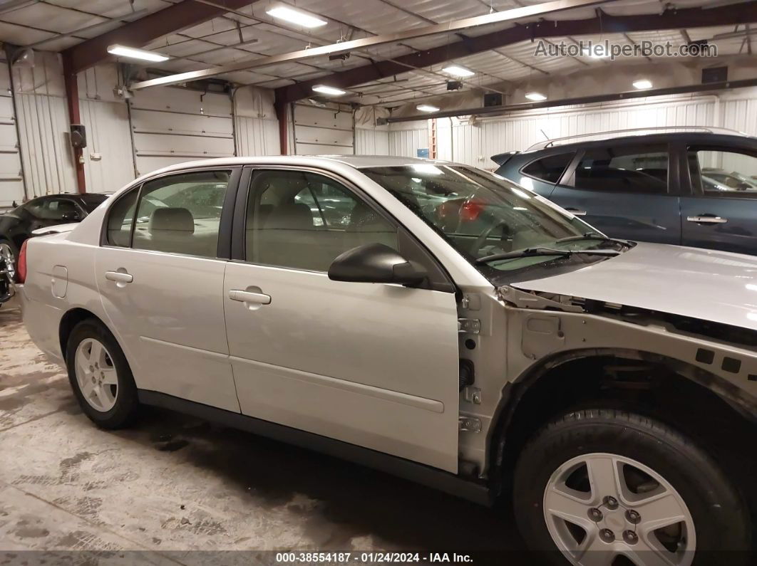 2004 Chevrolet Malibu Ls Silver vin: 1G1ZT548X4F215196