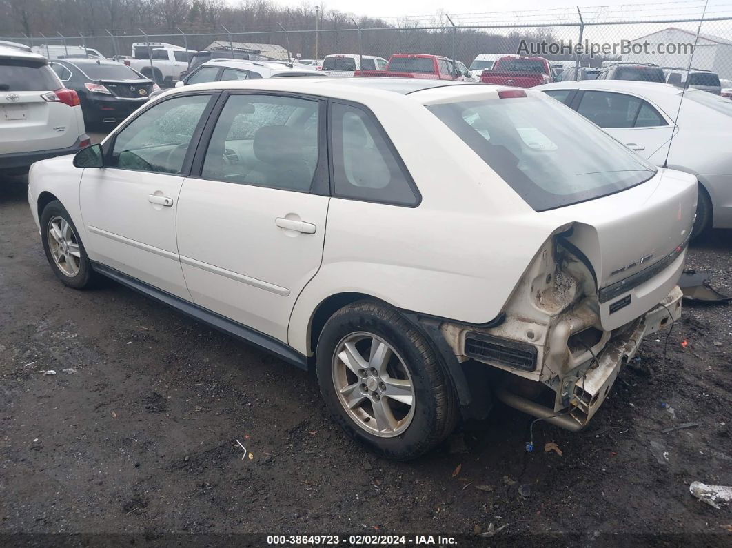 2004 Chevrolet Malibu Maxx Ls White vin: 1G1ZT62804F186834