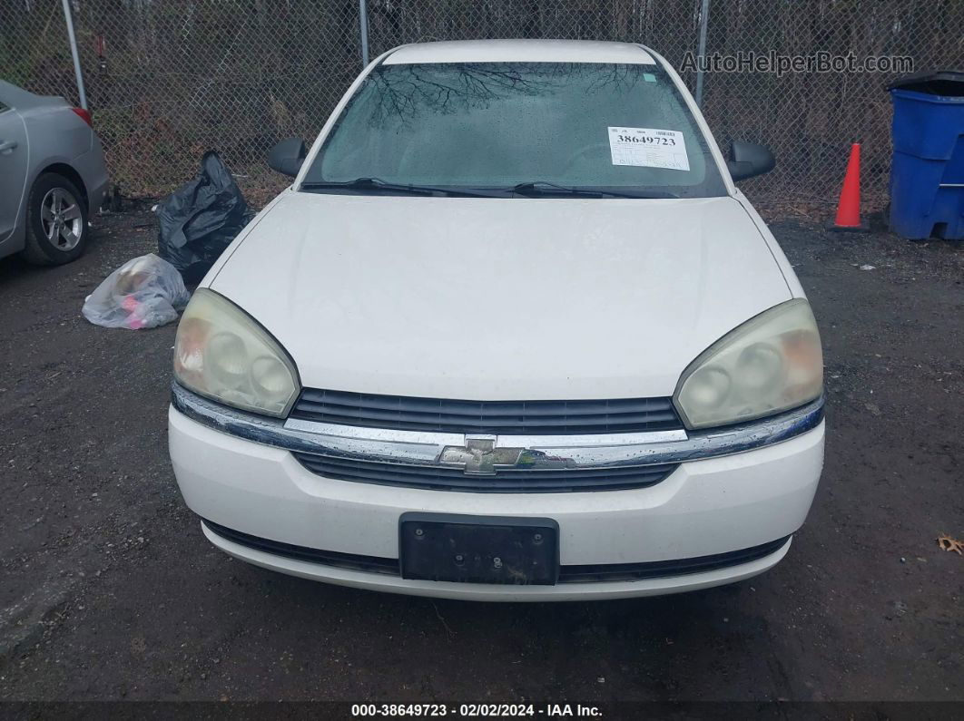 2004 Chevrolet Malibu Maxx Ls White vin: 1G1ZT62804F186834