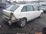 2004 Chevrolet Malibu Maxx Ls White vin: 1G1ZT62804F186834