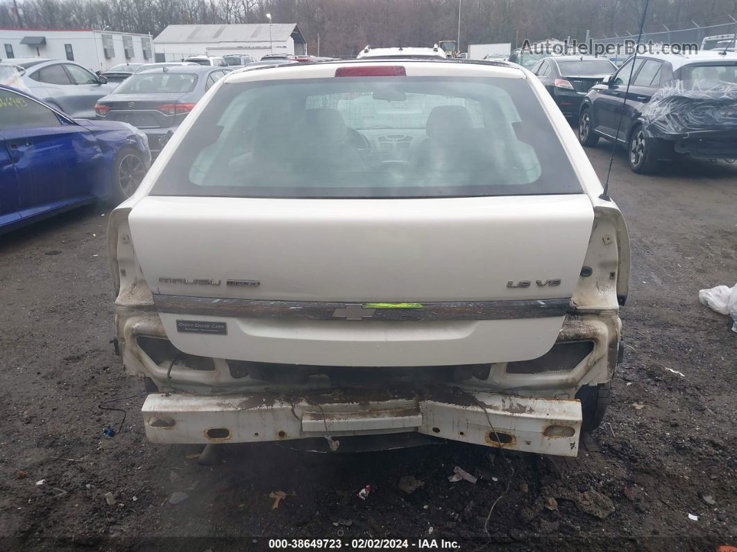 2004 Chevrolet Malibu Maxx Ls White vin: 1G1ZT62804F186834