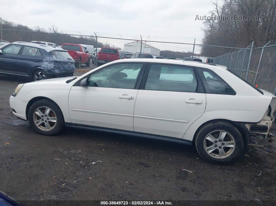 2004 Chevrolet Malibu Maxx Ls White vin: 1G1ZT62804F186834