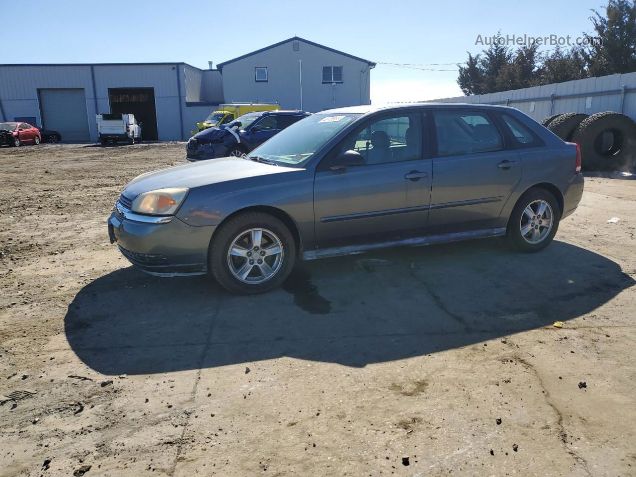 2004 Chevrolet Malibu Maxx Ls Gray vin: 1G1ZT62834F248971