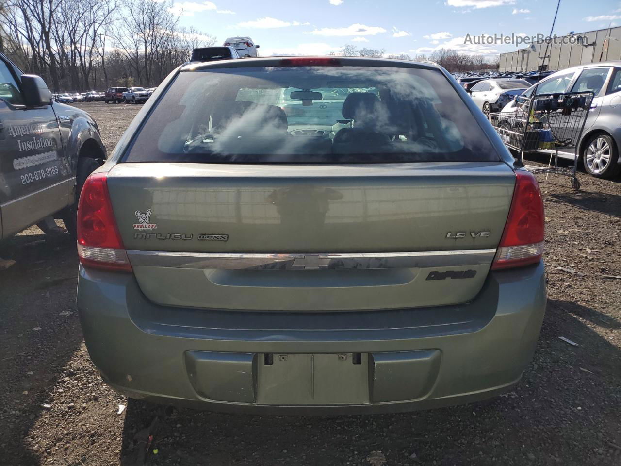 2004 Chevrolet Malibu Maxx Ls Green vin: 1G1ZT64864F173504