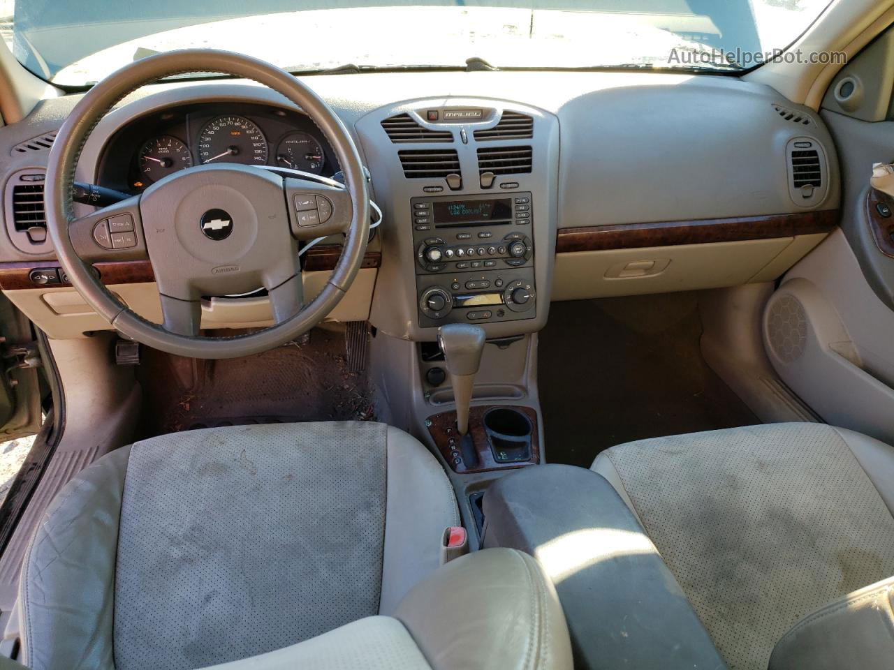 2004 Chevrolet Malibu Lt Green vin: 1G1ZU54804F124001