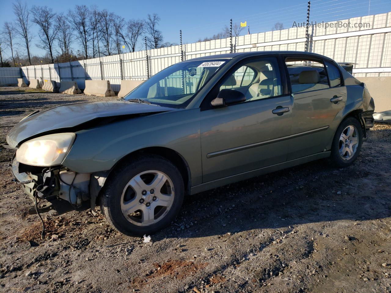 2004 Chevrolet Malibu Lt Green vin: 1G1ZU54804F124001