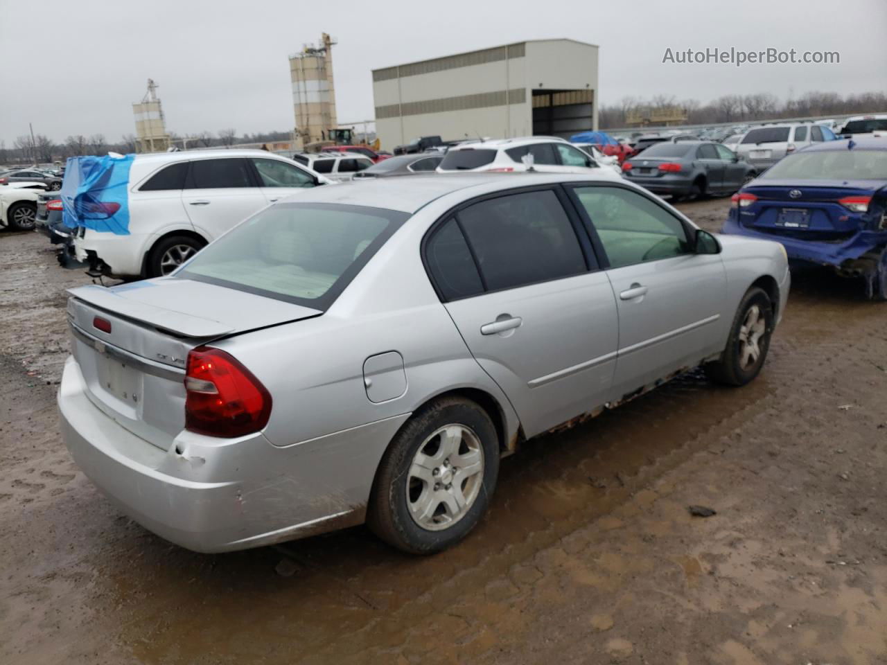 2004 Chevrolet Malibu Lt Silver vin: 1G1ZU54814F216718