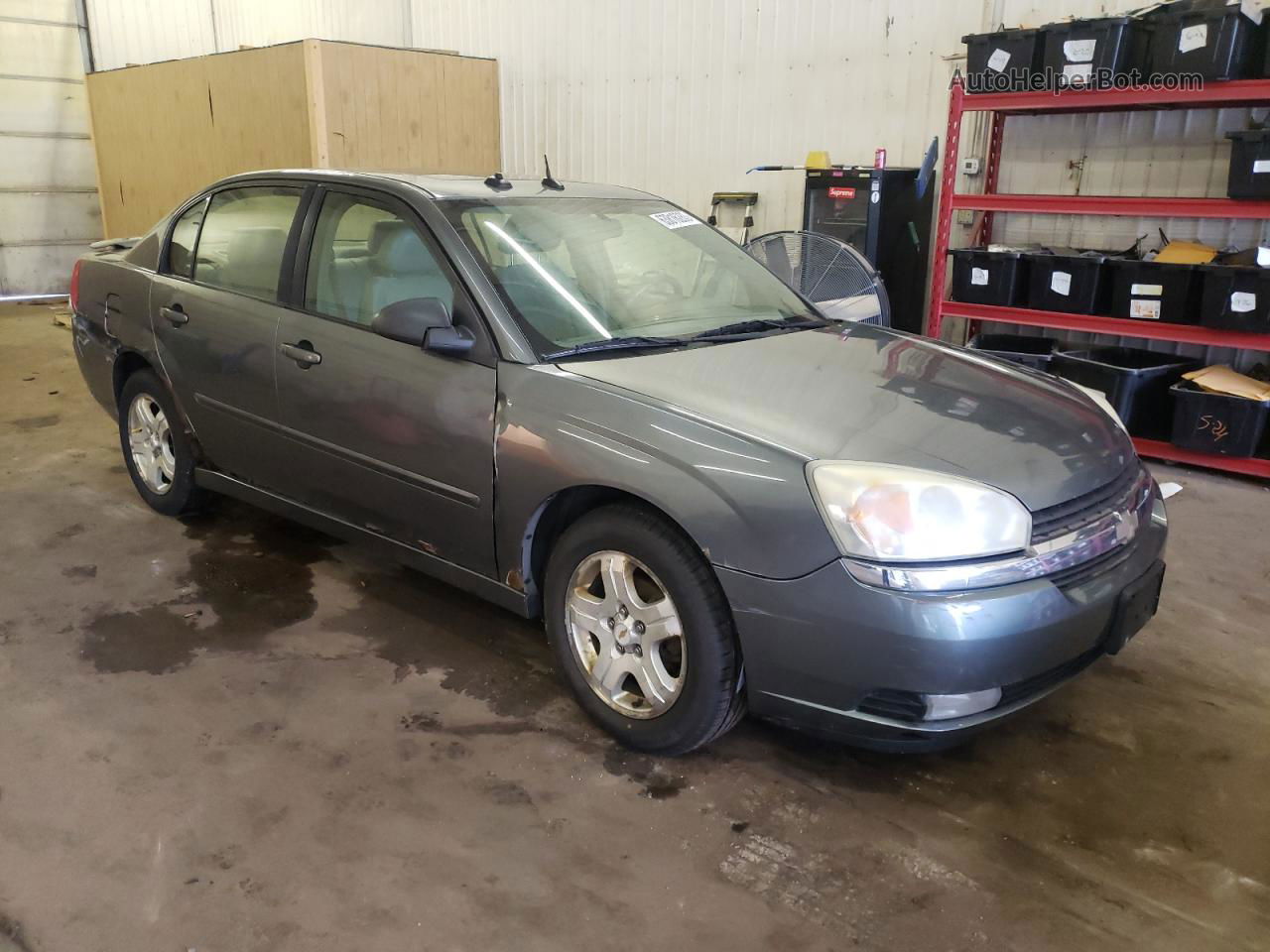 2004 Chevrolet Malibu Lt Серый vin: 1G1ZU54844F102339