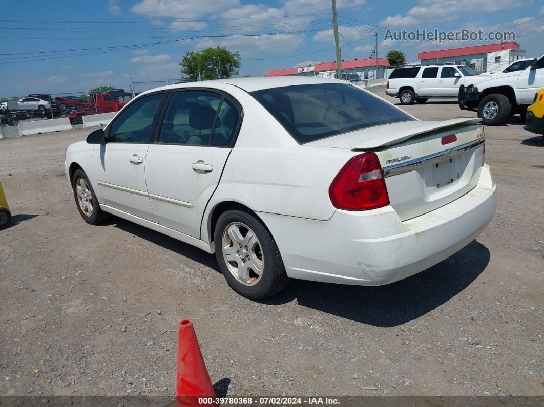 2004 Chevrolet Malibu Lt White vin: 1G1ZU54844F119562