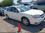 2004 Chevrolet Malibu Lt White vin: 1G1ZU54844F119562