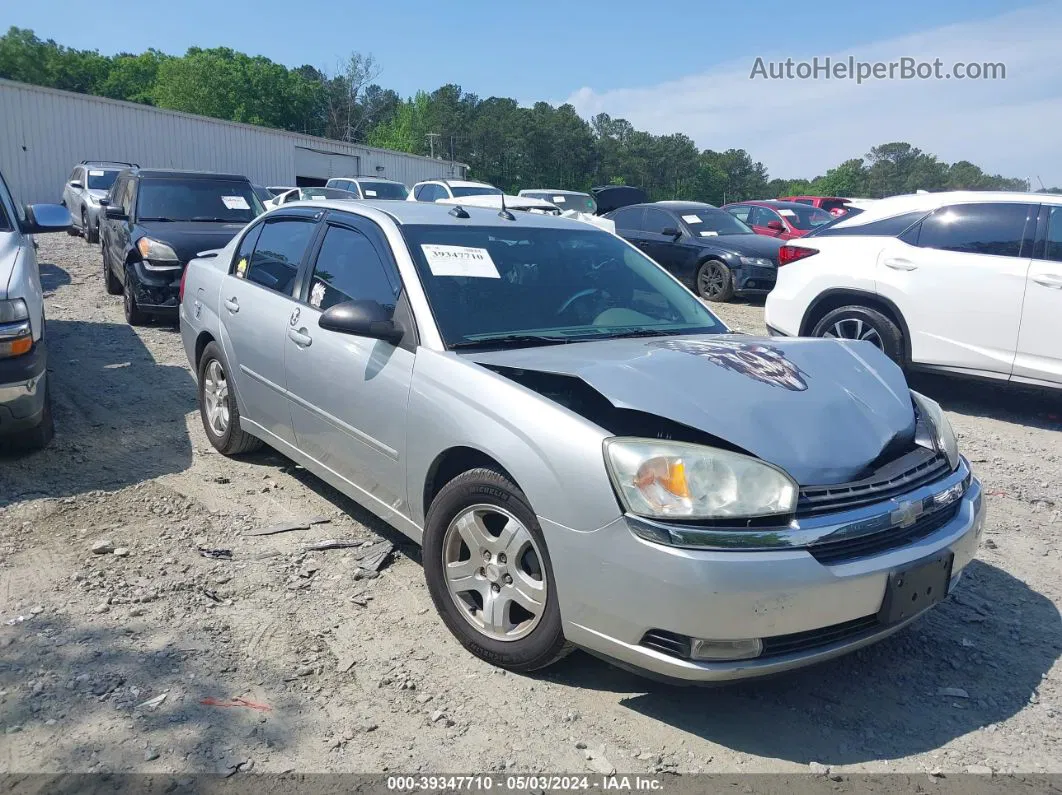 2004 Chevrolet Malibu Lt Silver vin: 1G1ZU54844F183598