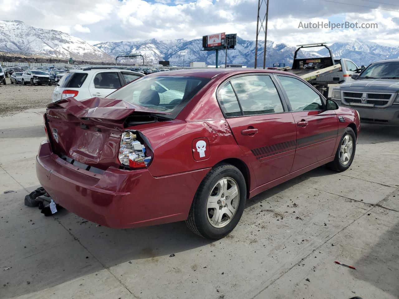 2004 Chevrolet Malibu Lt Red vin: 1G1ZU54854F100129